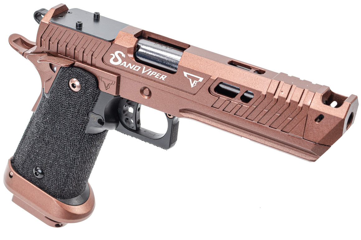 ARMY TTI Licensed JW4 Sand Viper Hi-Capa GBB Pistol Airsoft