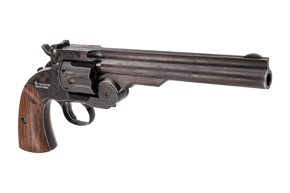 ASG Schofield 6" Antique CO2 Revolver Pistol Airsoft ( 6 Shell Cartridges Ver. )