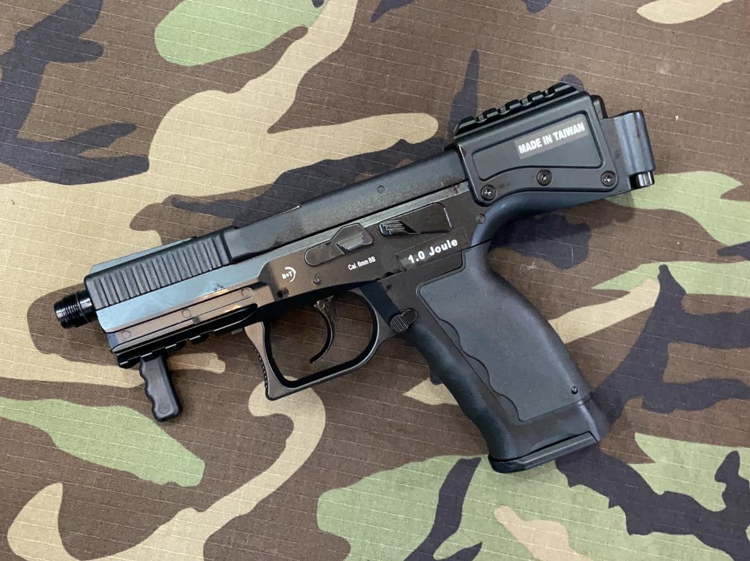 ASG B&T USW A1 GBB Bowback Pistol ( Black ) ( Gas Ver. )