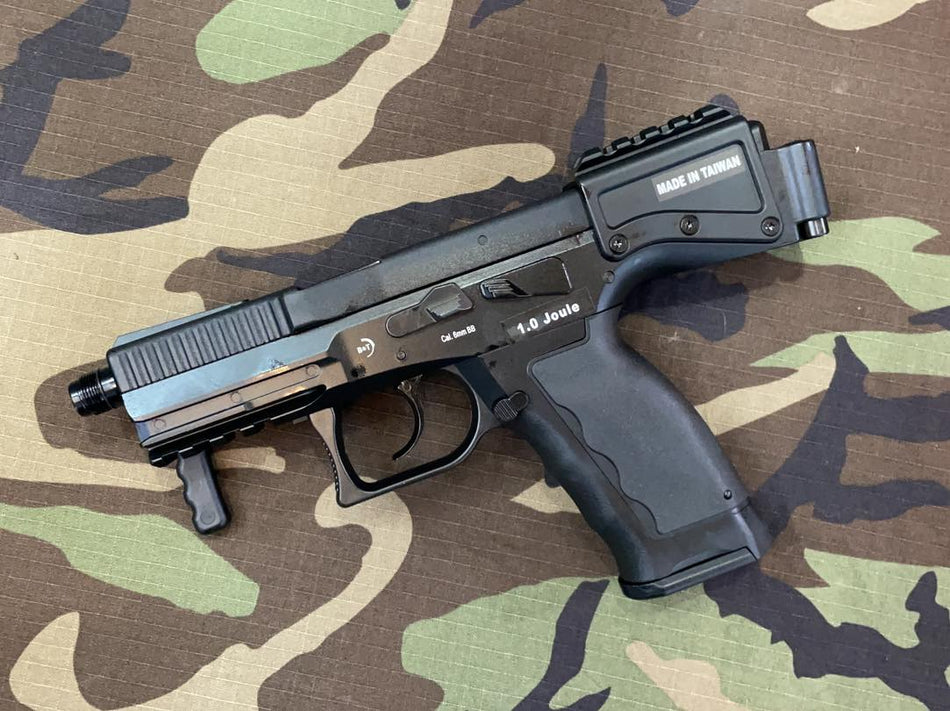 ASG B&T USW A1 GBB Bowback Pistol ( Black ) ( Gas Ver. )