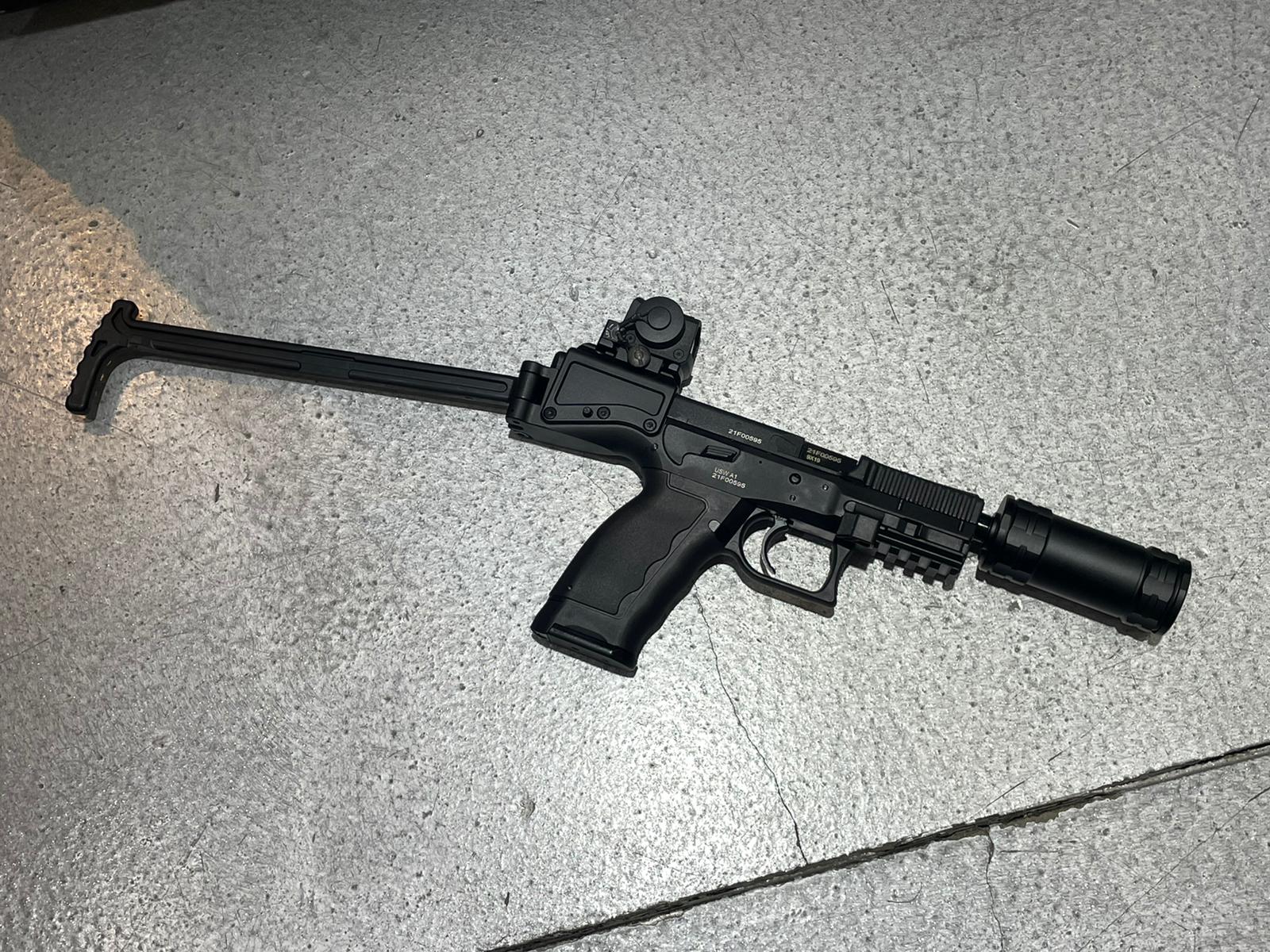 ASG B&T USW A1 GBB Bowback Pistol ( Black ) ( Gas Ver. )