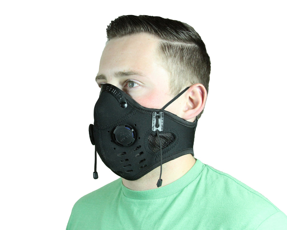 ATV TEK ELITE Series Neoprene Dust Mask Black ( #EDMBLK )
