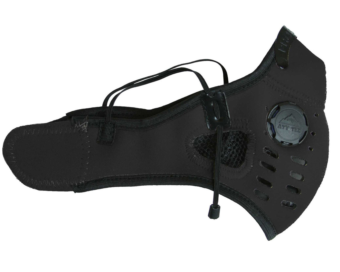 ATV TEK ELITE Series Neoprene Dust Mask Black ( #EDMBLK )