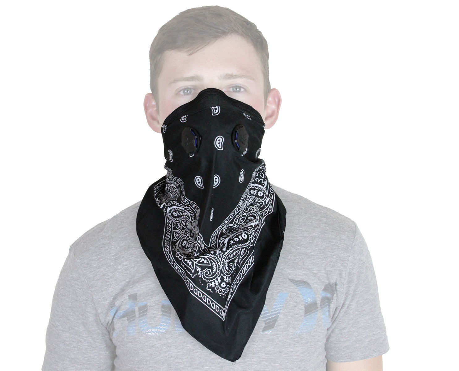 ATV Tek Pro Series Bandana Dust Mask - Black ( BDMBLK )