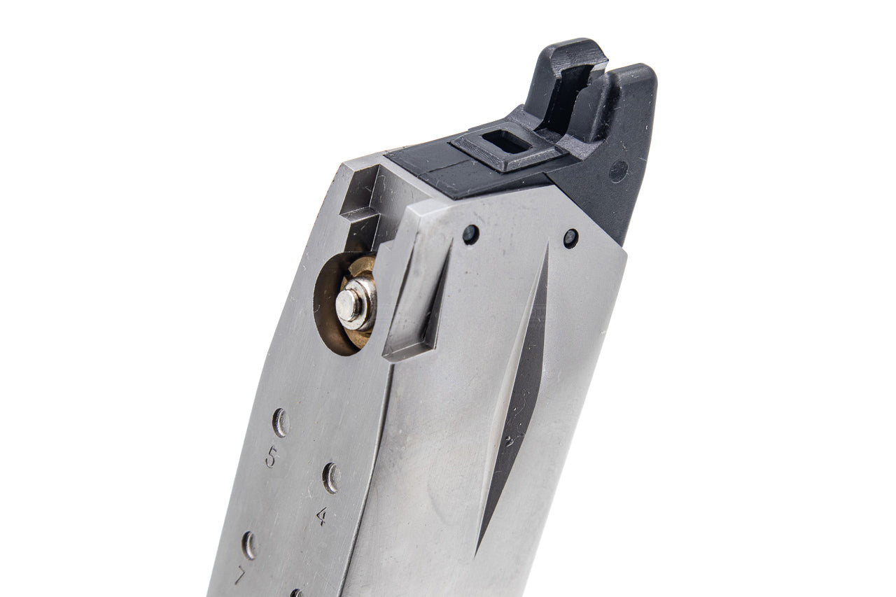 Springfield Armory Licensed XDM GBB Gas Magazine 26 Rds ( Air Venturi ) ( Silver ) ( AW )