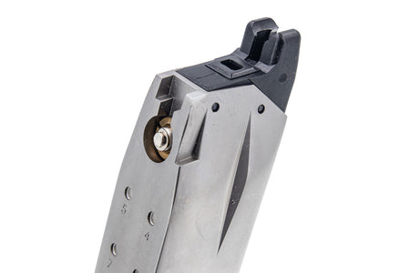 Springfield Armory Licensed XDM GBB Gas Magazine 26 Rds ( Air Venturi ) ( Silver ) ( AW )