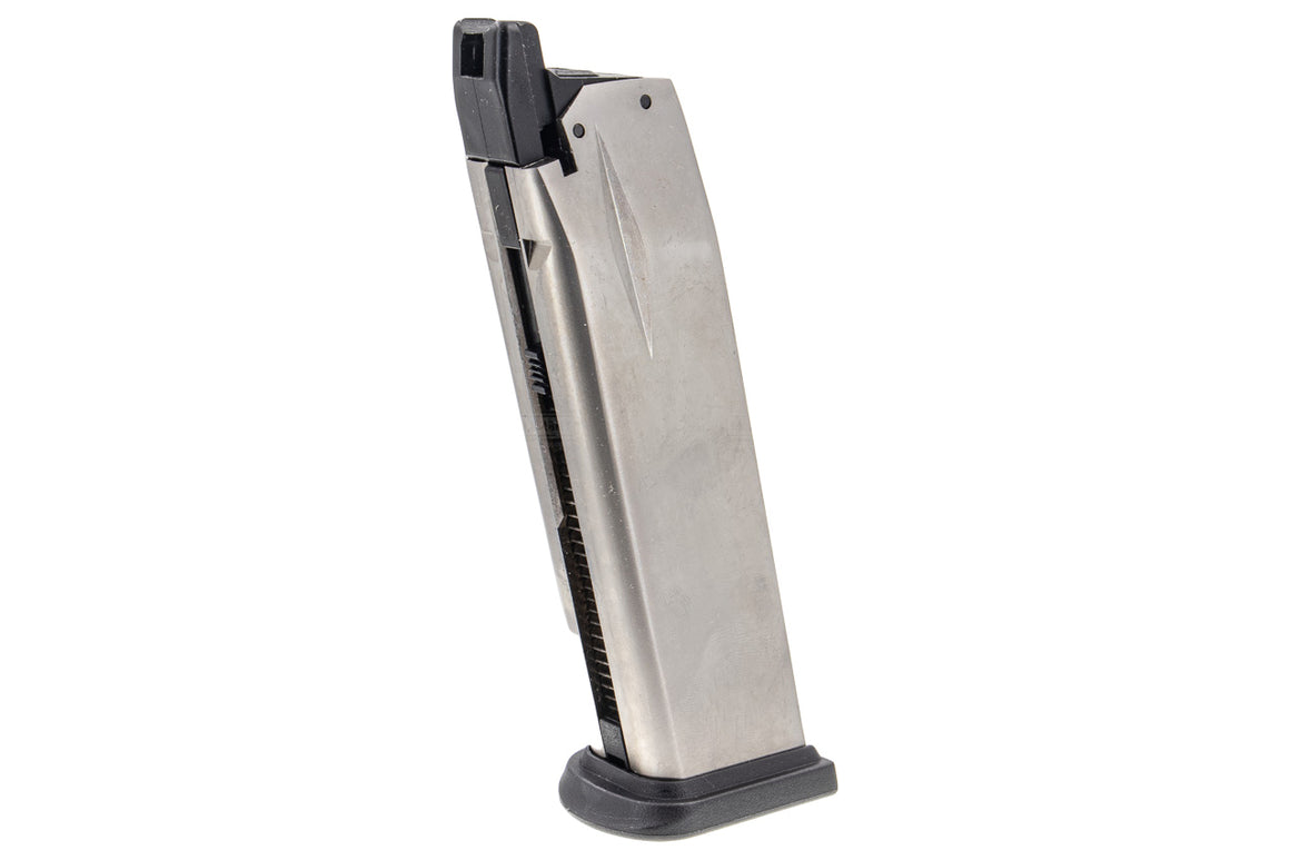 Springfield Armory Licensed XDM GBB Gas Magazine 26 Rds ( Air Venturi ) ( Silver ) ( AW )
