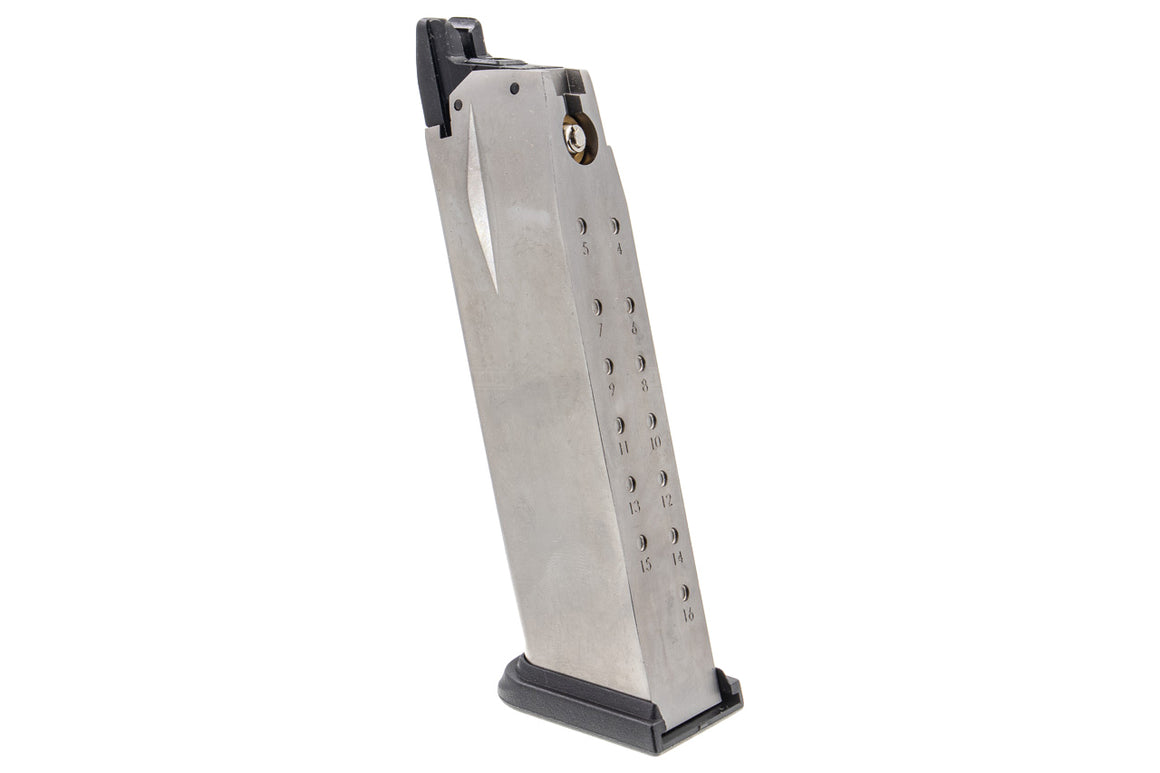 Springfield Armory Licensed XDM GBB Gas Magazine 26 Rds ( Air Venturi ) ( Silver ) ( AW )