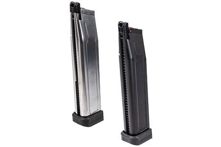 AW Custom 5.1 40 Rounds Gas Magazine For AW / WE Hi-Capa GBBP Series ( Black / Silver ) -Silver