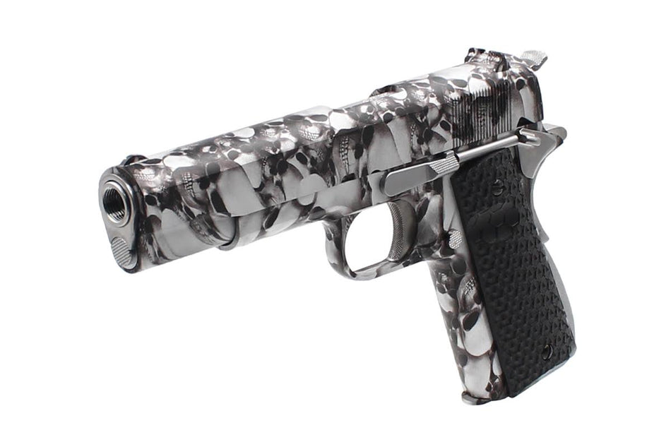AW NE2101 1911 Airsoft GBB Pistol ( Skull )