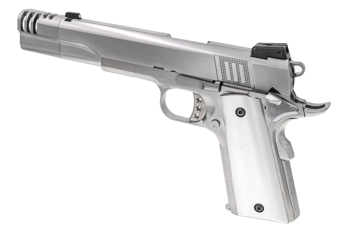 AW Custom NE3101 Gas Blow Back Pistol GBBP Airsoft ( Silver )