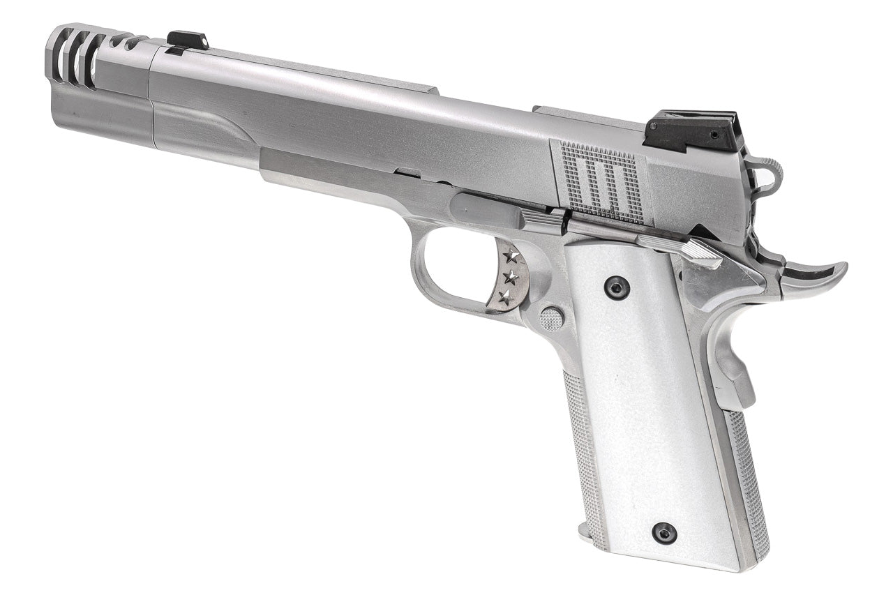 AW Custom NE3101 Gas Blow Back Pistol GBBP Airsoft ( Silver )