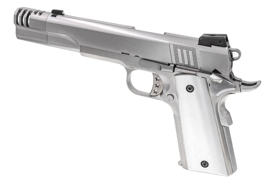 AW Custom NE3101 Gas Blow Back Pistol GBBP Airsoft ( Silver )