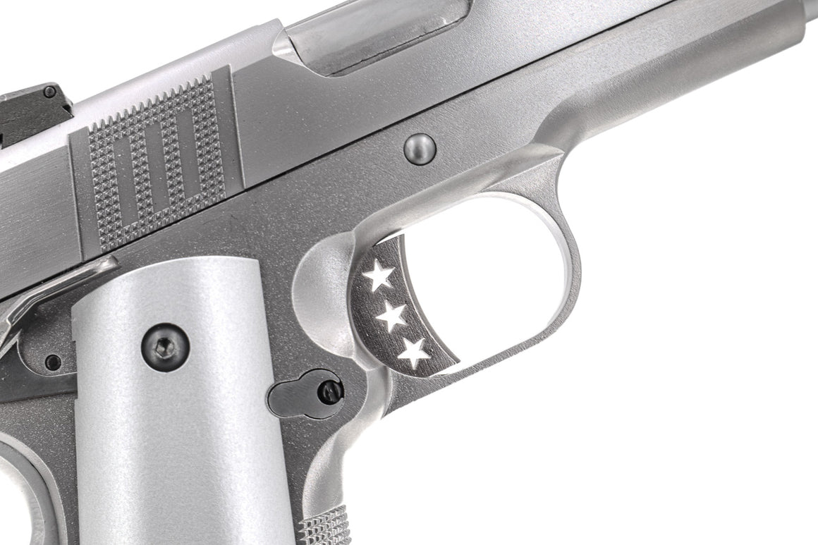 AW Custom NE3101 Gas Blow Back Pistol GBBP Airsoft ( Silver )