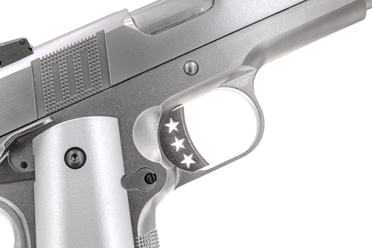 AW Custom NE3101 Gas Blow Back Pistol GBBP Airsoft ( Silver )