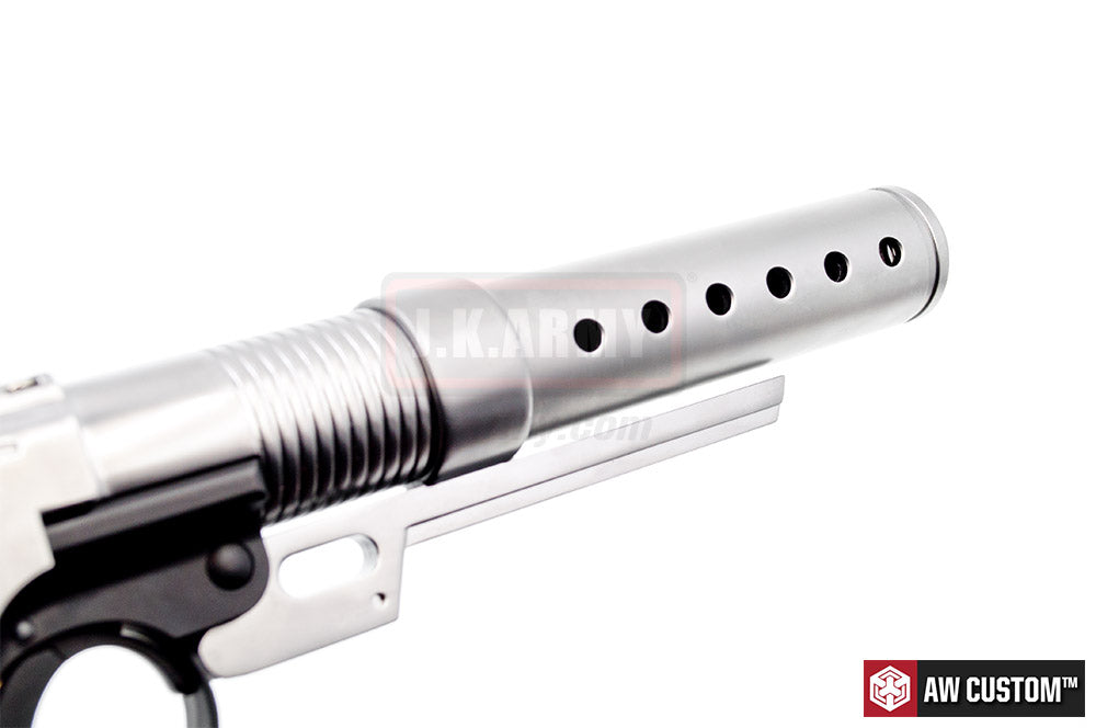 AW Custom Built Luger P08 6" Pistol with Muzzle Device ( Star War Style ) ( Limited Edition Custom ) ( K00002+K00003 )