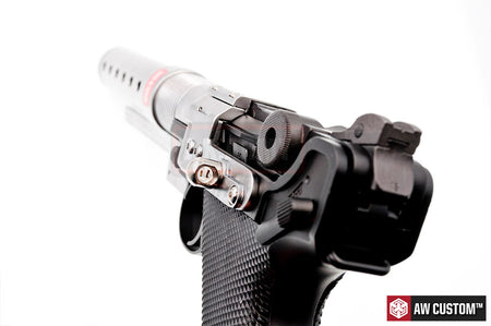 AW Custom Built Luger P08 6" Pistol with Muzzle Device ( Star War Style ) ( Limited Edition Custom ) ( K00002+K00003 )