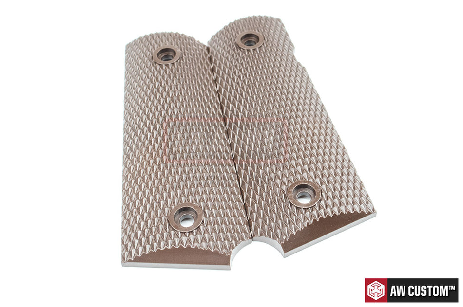 AW V10 GBB Pistol Grip ( Brown )