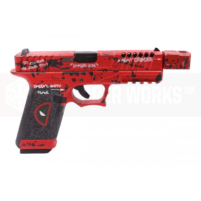 AW CUSTOM VX7102 DEADPOOL Style 17 GBB Pistol