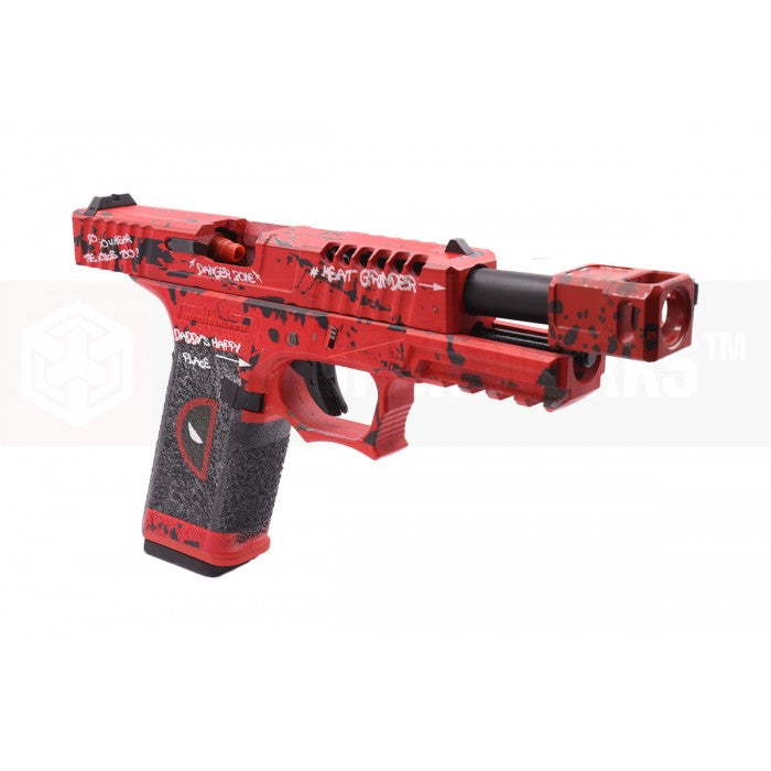 AW CUSTOM VX7102 DEADPOOL Style 17 GBB Pistol