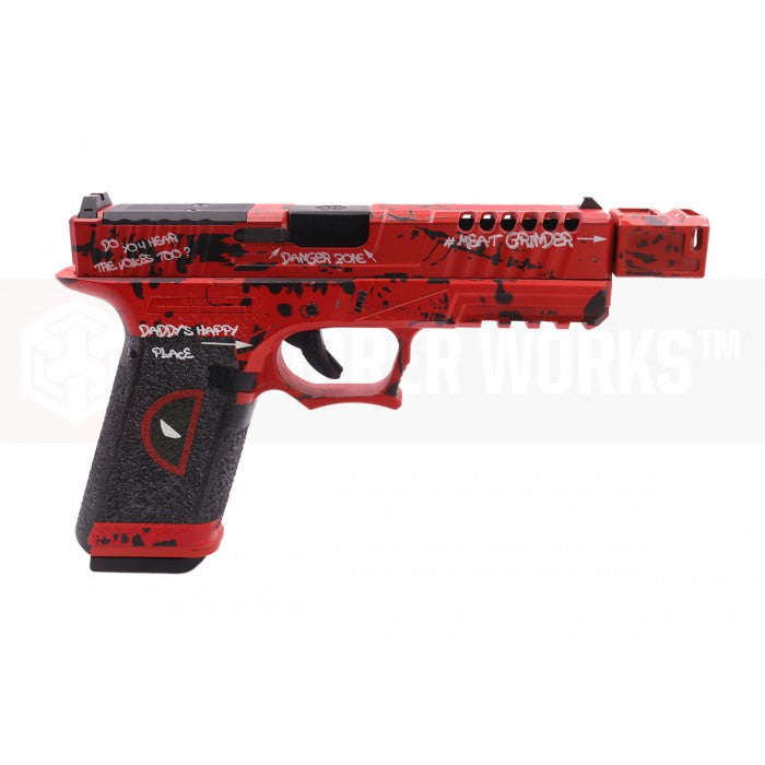 AW CUSTOM VX7112 DEADPOOL RMR Style 17 GBB Pistol