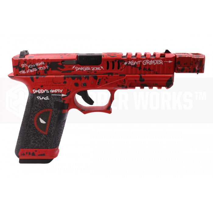 AW CUSTOM VX7202 DEADPOOL 17 GBB Pistol