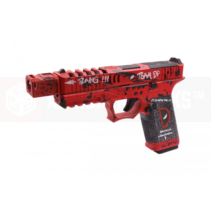 AW CUSTOM VX7212 DEADPOOL RMR Style 17 GBB Pistol
