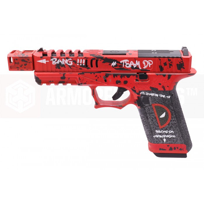 AW CUSTOM VX7212 DEADPOOL RMR Style 17 GBB Pistol