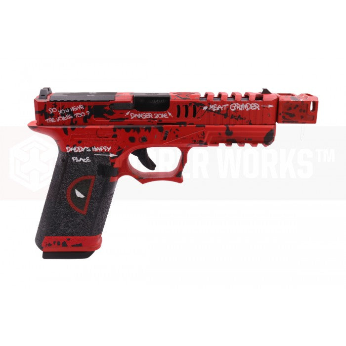 AW CUSTOM VX7212 DEADPOOL RMR Style 17 GBB Pistol