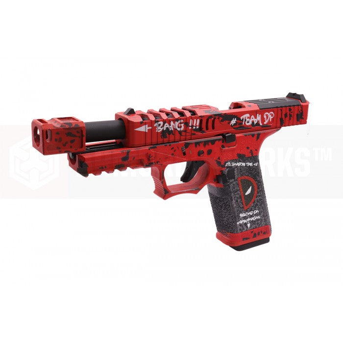AW CUSTOM VX7212 DEADPOOL RMR Style 17 GBB Pistol
