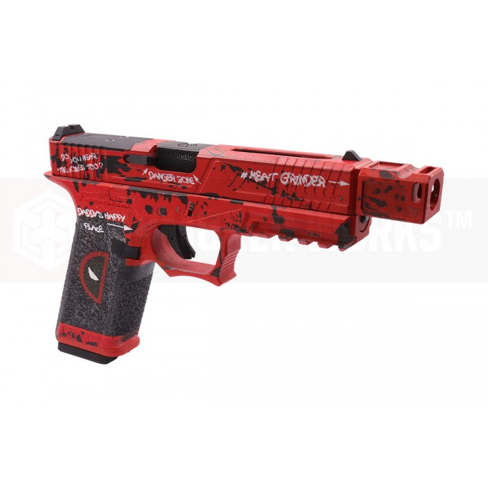 AW CUSTOM VX7312 DEADPOOL RMR Style 17 GBB Pistol