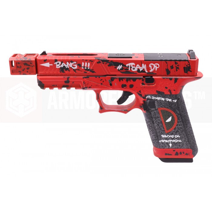 AW CUSTOM VX7312 DEADPOOL RMR Style 17 GBB Pistol