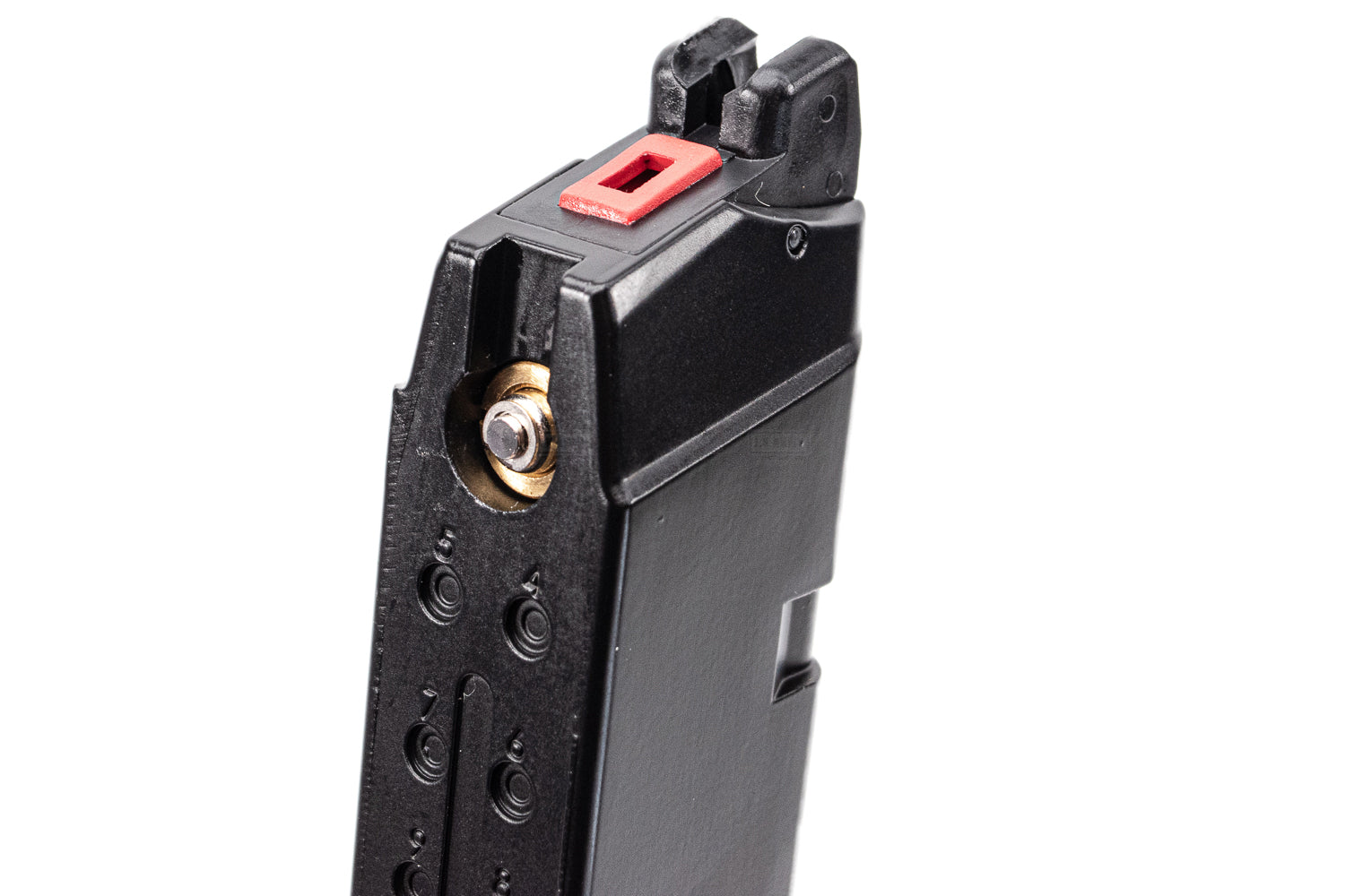 AW Custom VX G Model 50 Rounds Gas Magazine ( Black ) ( for AW / WE / TM G Series , 50 Rds GBB Pistol Long Magazine Model 17 / 18 Long Mag ) ( AAP01 / AAP-01C )