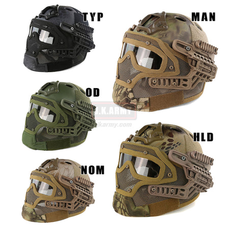 AWT Armor Warrior Tactical G4 Protection Helmet