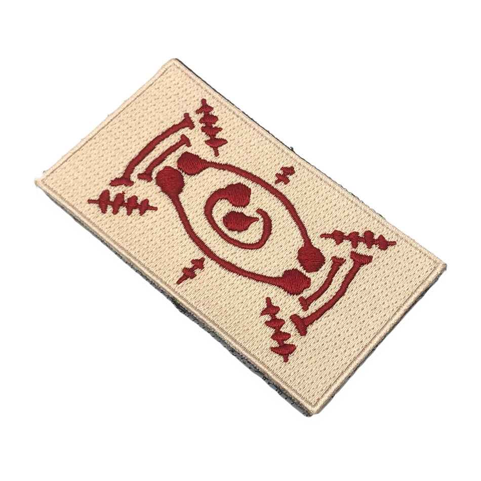 鬼滅の刃 Style 符咒 Patch 3.5" x 2" ( Free Shipping ) ( Kimetsu No Yaiba Taoist Magic Figure Amulet Style )