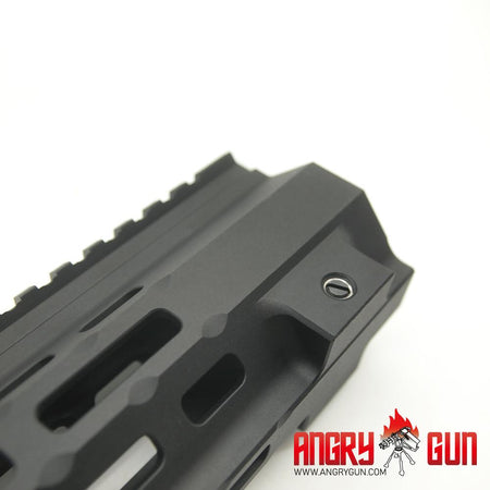Angry Gun Type M 416 M-LOK Handguard Rail System for UMAREX / VFC HK416 Ver. or Marui TM 416 NGRS Ver. ( 9" / 13.5" )-Tokyo Marui NGRS-9 inch