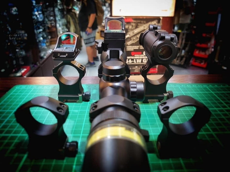 ARTISAN NF Style 30mm Scope Mount with Doctor Micro Reflex Sight Mount ( CNC Aluminum Black )