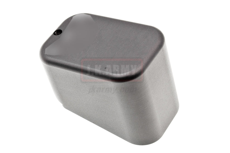 BA CNC Aluminum TT Style ( Long ) Magazine Pad Extension for Marui Model 17 / 18 / 26 / 34 GBB Magazine ( Black )