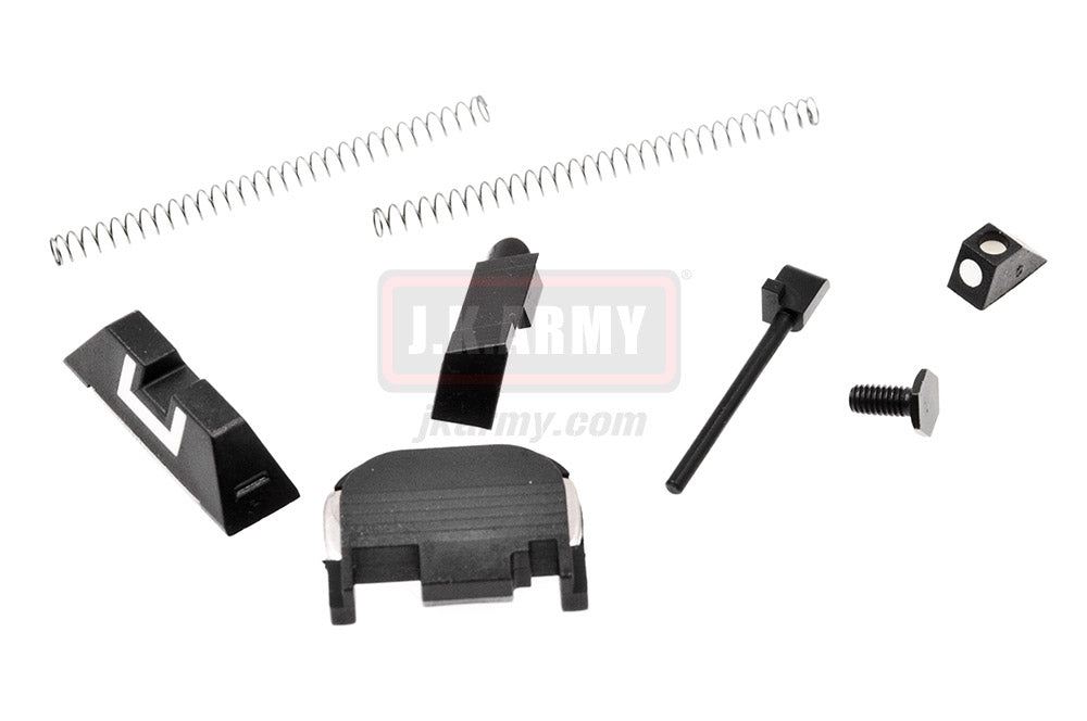 BA Custom Steel Slide Set for Umarex Glock 19 Airsoft GBB Pistol ( Umarex / VFC G19 )