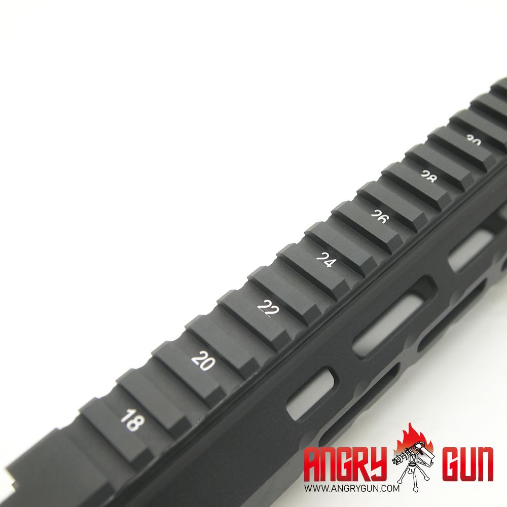 Angry Gun Type M 416 M-LOK Handguard Rail System for UMAREX / VFC HK416 Ver. or Marui TM 416 NGRS Ver. ( 9" / 13.5" )-Tokyo Marui NGRS-9 inch