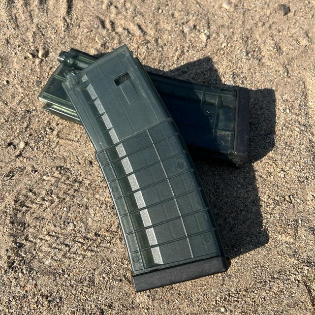 Alpha H&K License PTW M4 Series 120 Rds Polymer Magazine ( Black ) ( H&K PTW M4 Polymer Magazine )