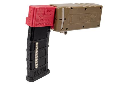 BBF Airsoft TM MWS GBB Magazine Loader Adapter ( For Odin Innovations M12 Sidewinder BBs Speed Loader )
