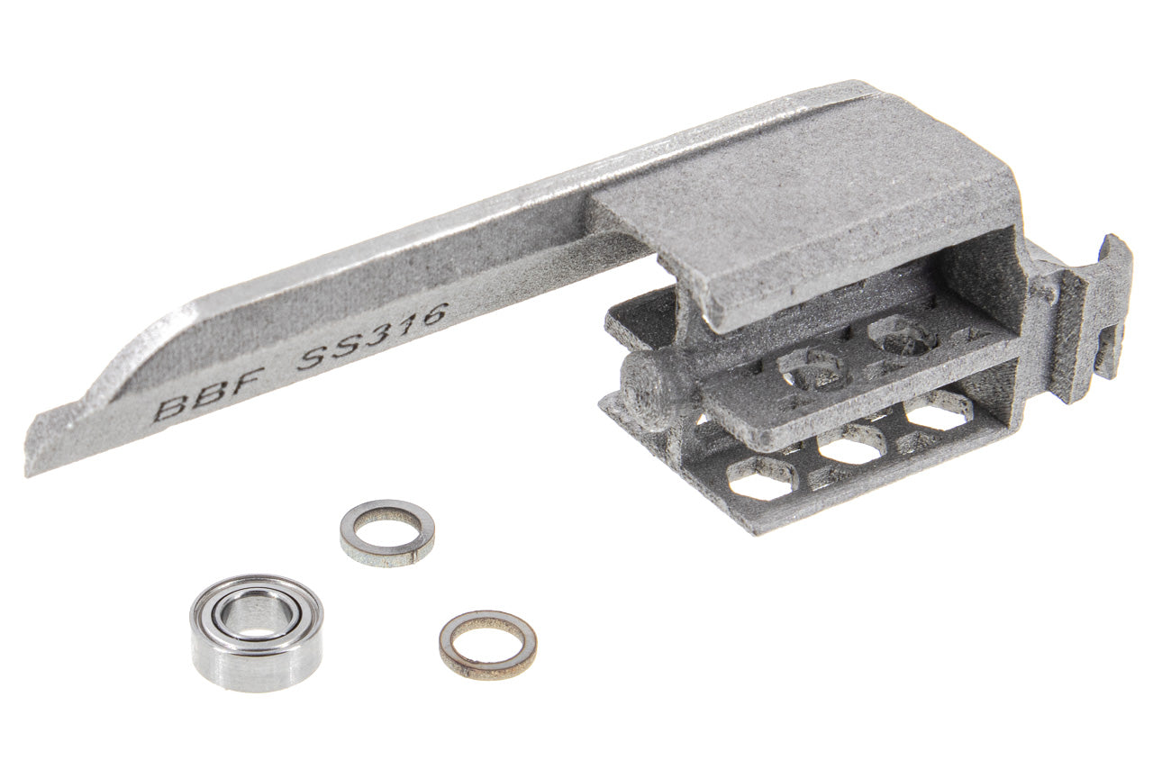 BBF Airsoft 316 Stainless Steel Air Nozzle Mount with Bearing For VFC SIG AIR M17 M18 P320 GBB Pistol Airsoft