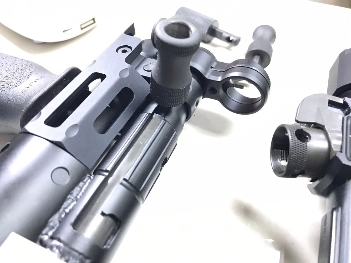 Bow Master CNC Steel Extended Handle for UMAREX / VFC MP5 & MP5K GBB-Type B