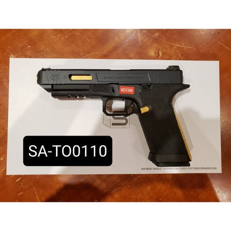 EMG SAI BLU Model 34 GBB Pistol SA -TO0110 ( Black & Gold ) ( SA-TO0110 )