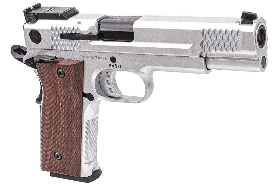 FCW X Double Bell M945 GBB Pistol Airsoft ( Silver )