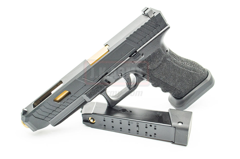 Bell Model 34 TT Style GBB Pistol ( BK )