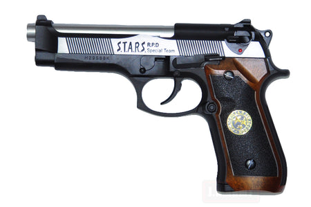 SAMURAI EDGE STANDARD MOD - Biohazard Full Metal GBB Pistol (2 tone)