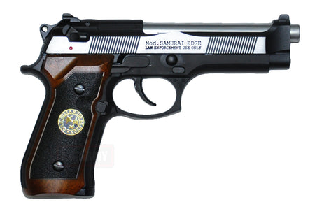 SAMURAI EDGE STANDARD MOD - Biohazard Full Metal GBB Pistol (2 tone)