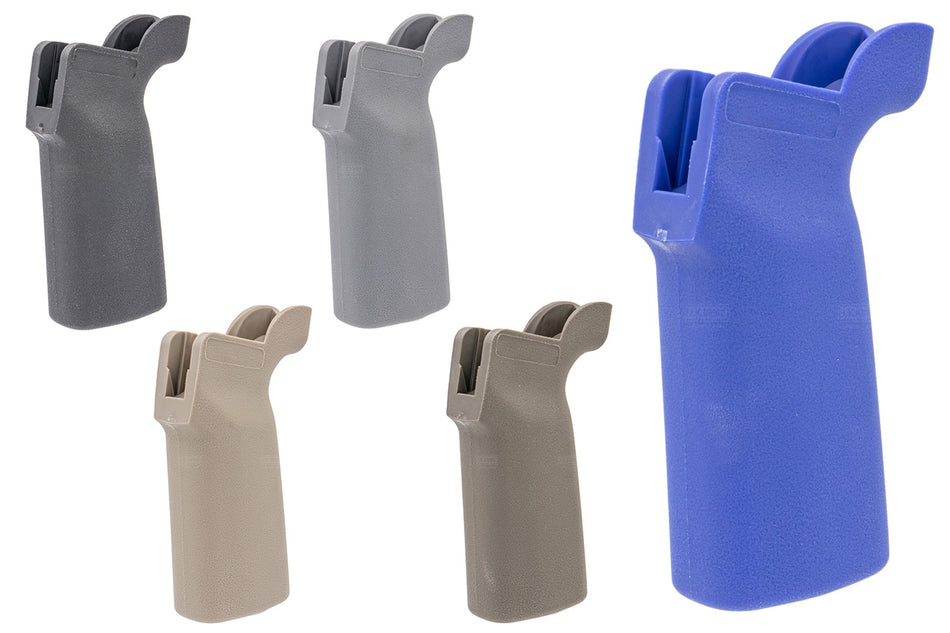 BJ B Style AR M4 Pistol Grip for GBB / MWS Airsoft-Blue